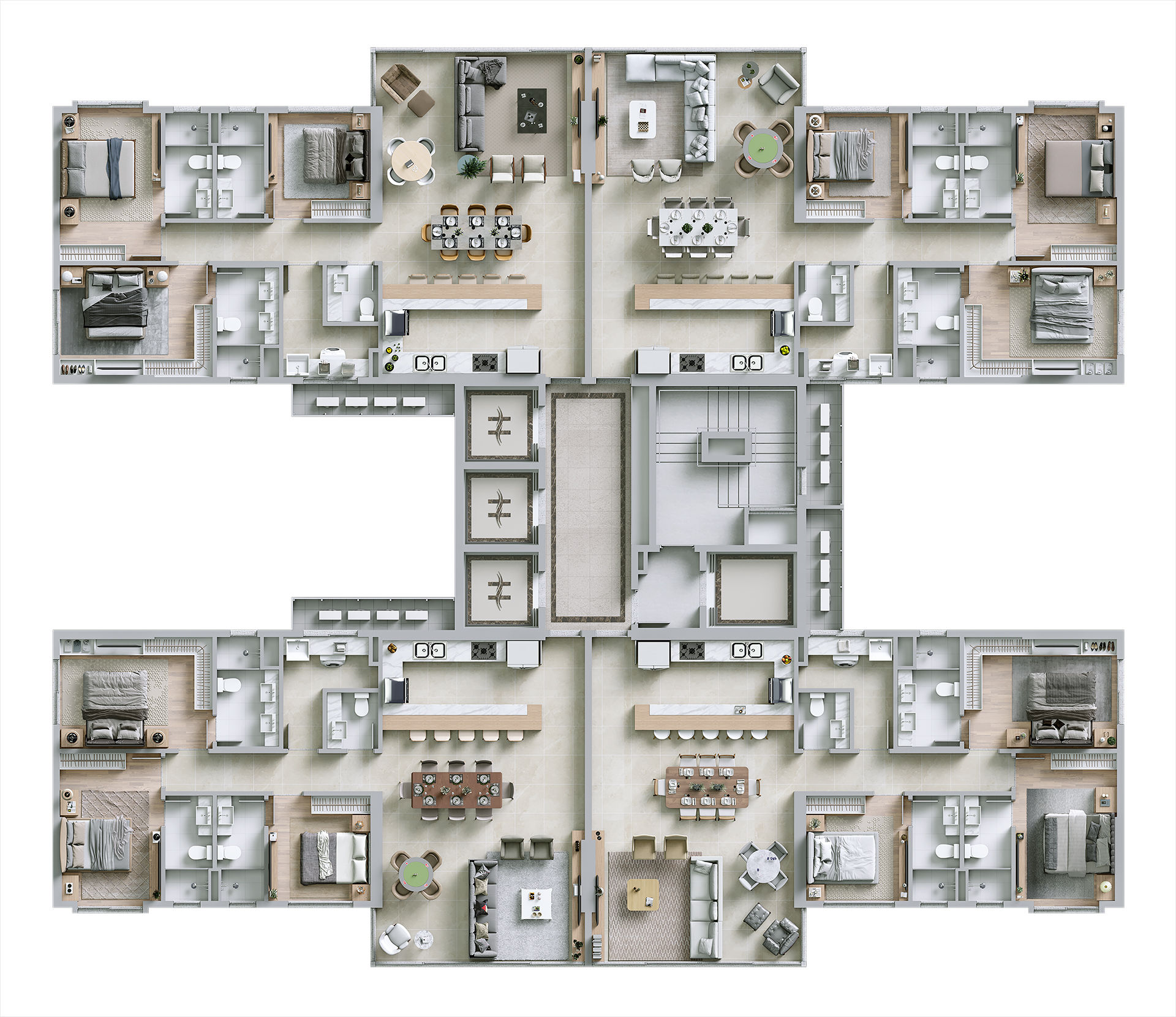 Planta 8 de Horizon Residence