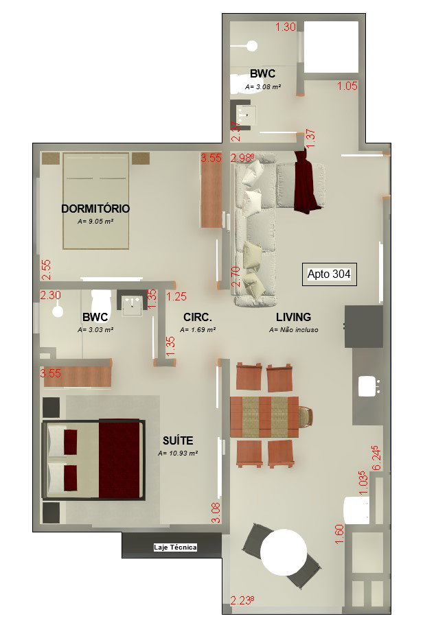 Planta 7 de Residencial Saint John