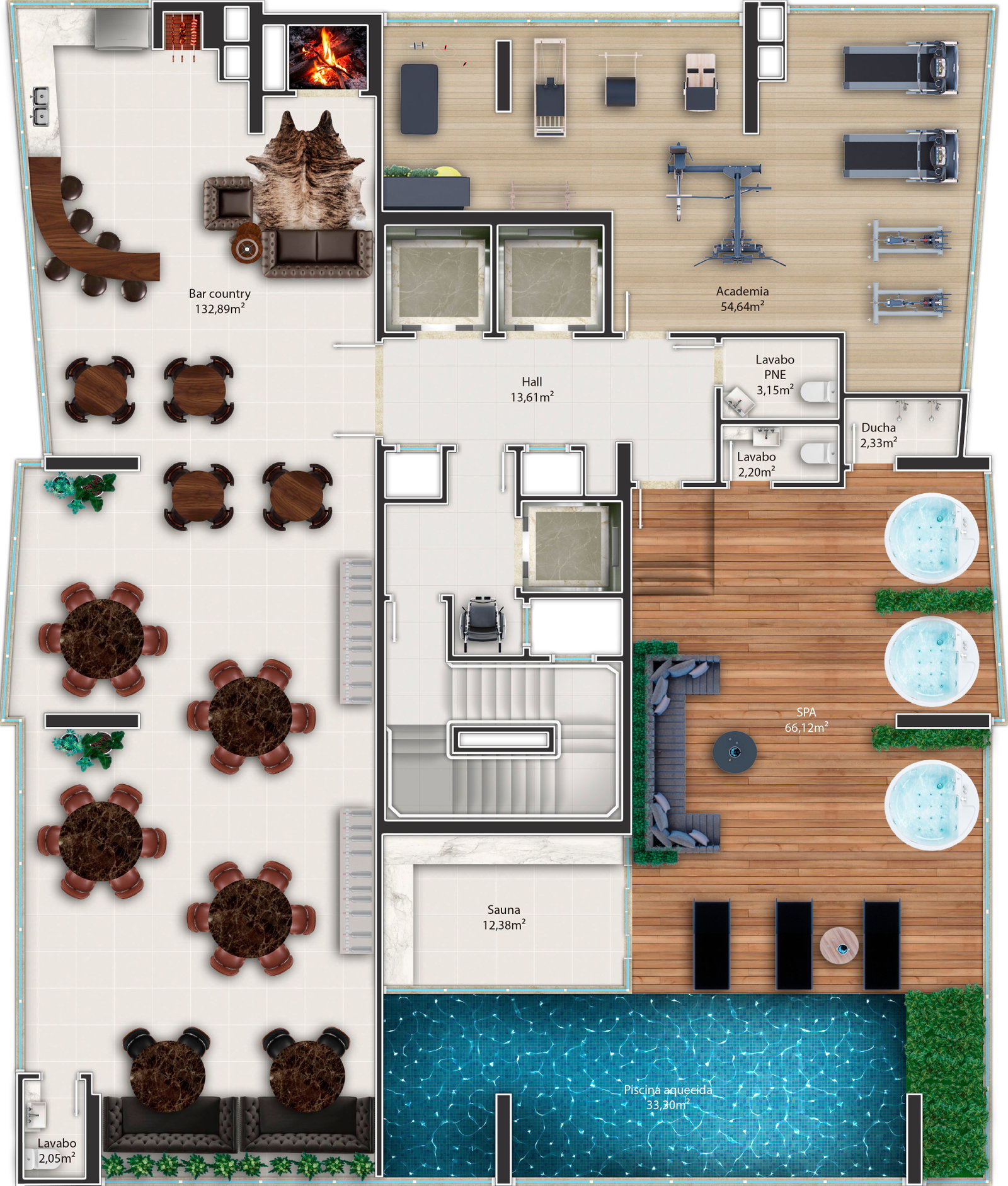 Planta 5 de Obelisco Skyhomes