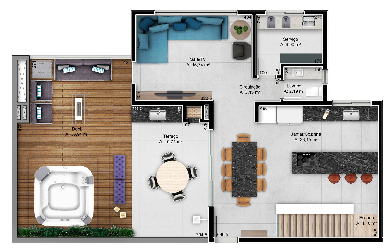 Planta 9 de Millennium Park Residence