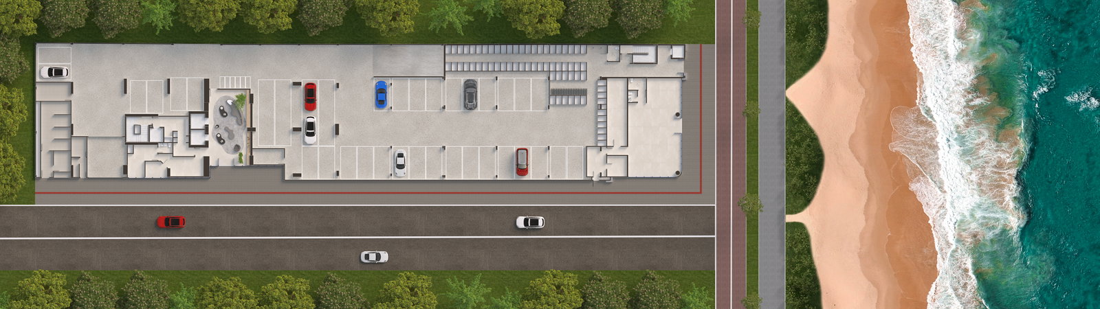 Planta Garagem do Edify One