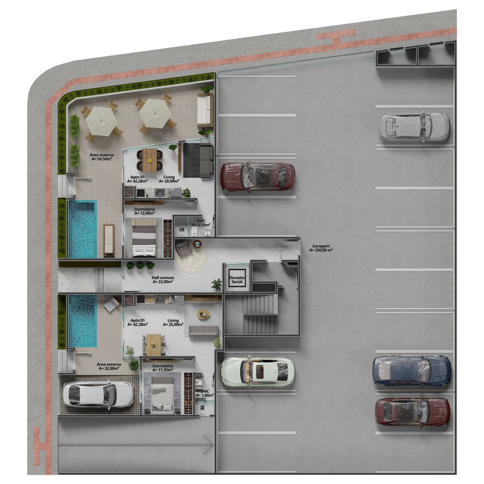 Planta 4 de Lumii Residence