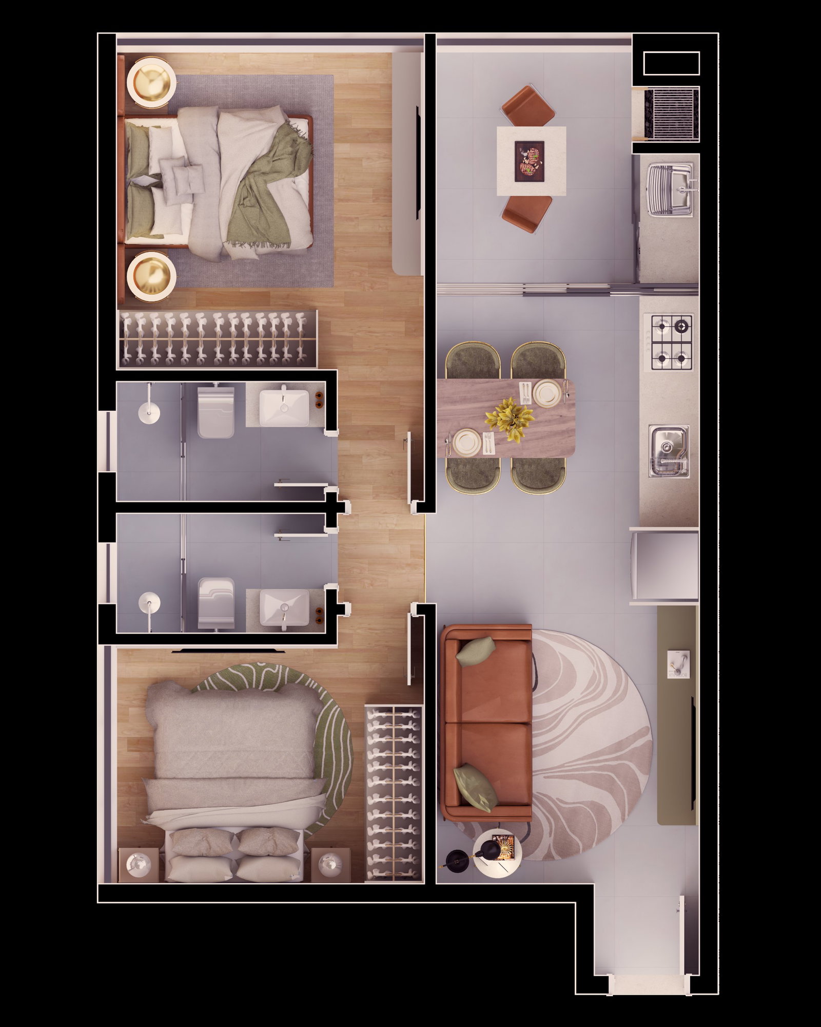 Planta 4 de Residencial Buona Vita