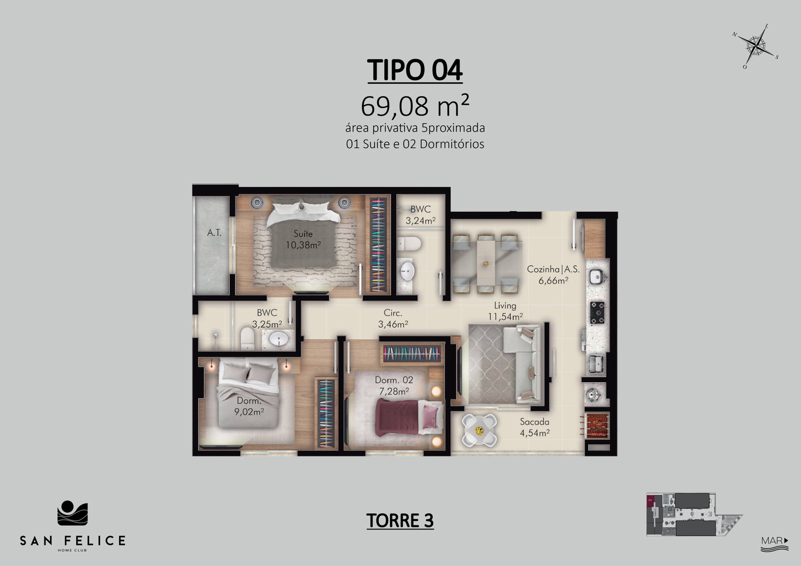 Planta 23 de San Felice Home Club