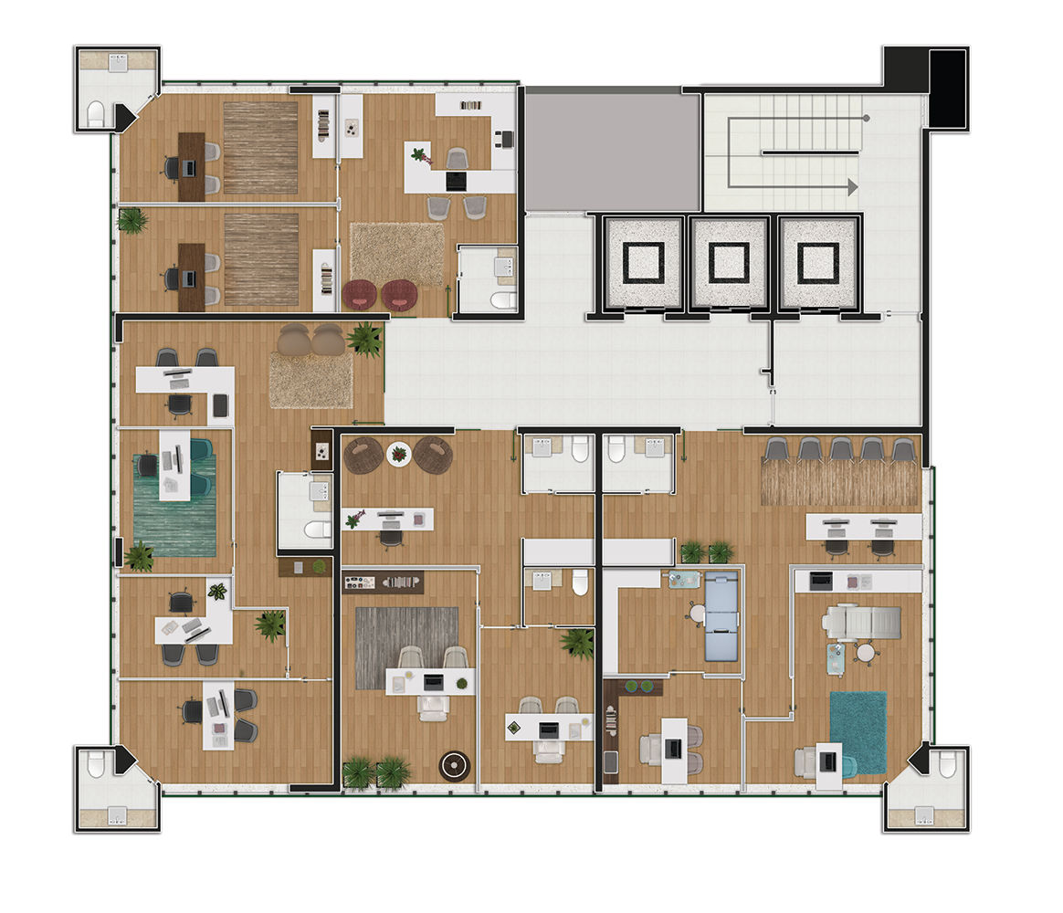 Planta 1 de Top Class