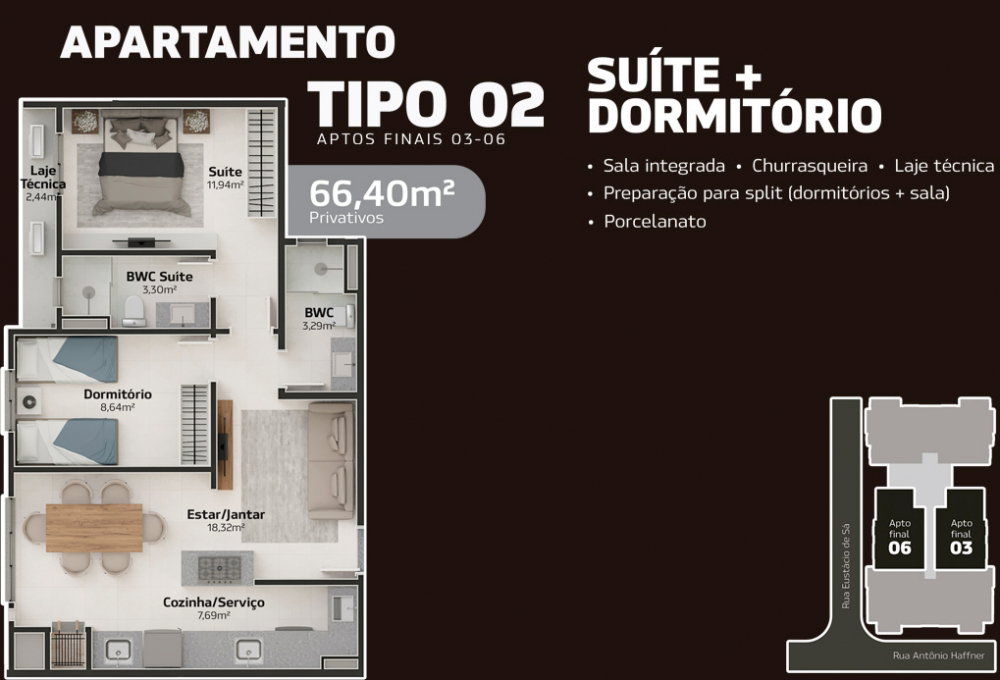 Planta 2 de Edifício Antônio Haffner