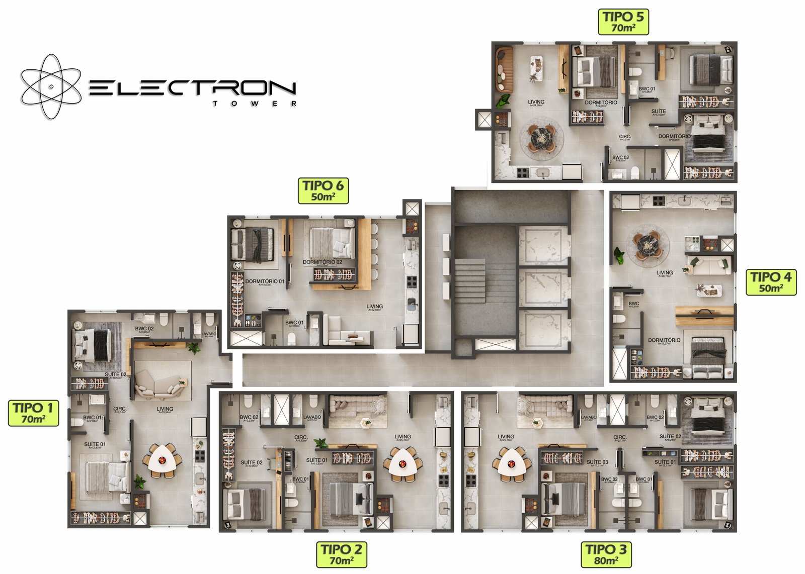 Planta 3 de Electron Tower
