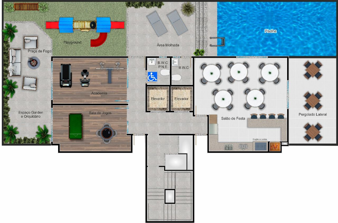 Planta 2 de Monte Horebe Residence