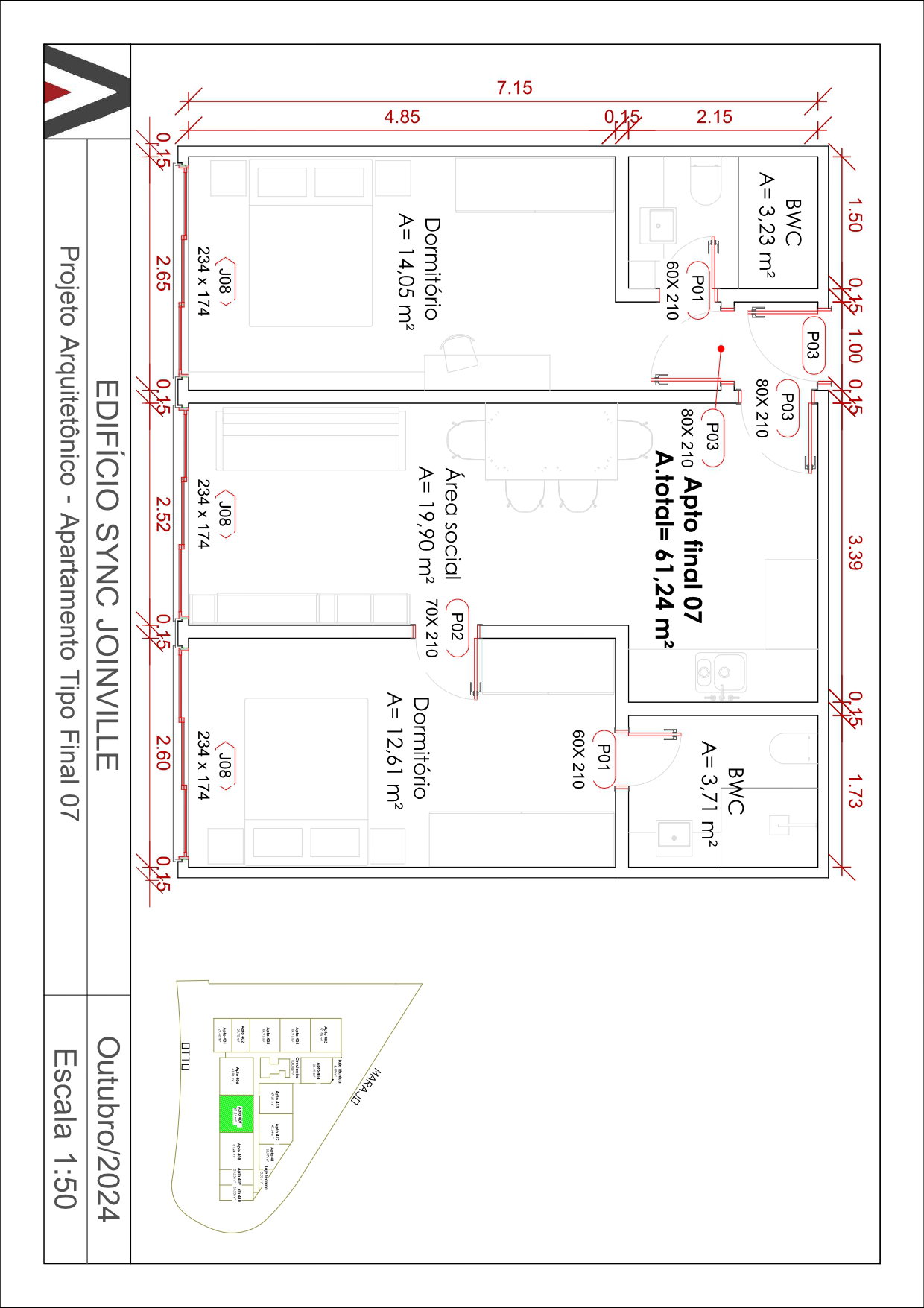 Planta 7 de Sync Joinville