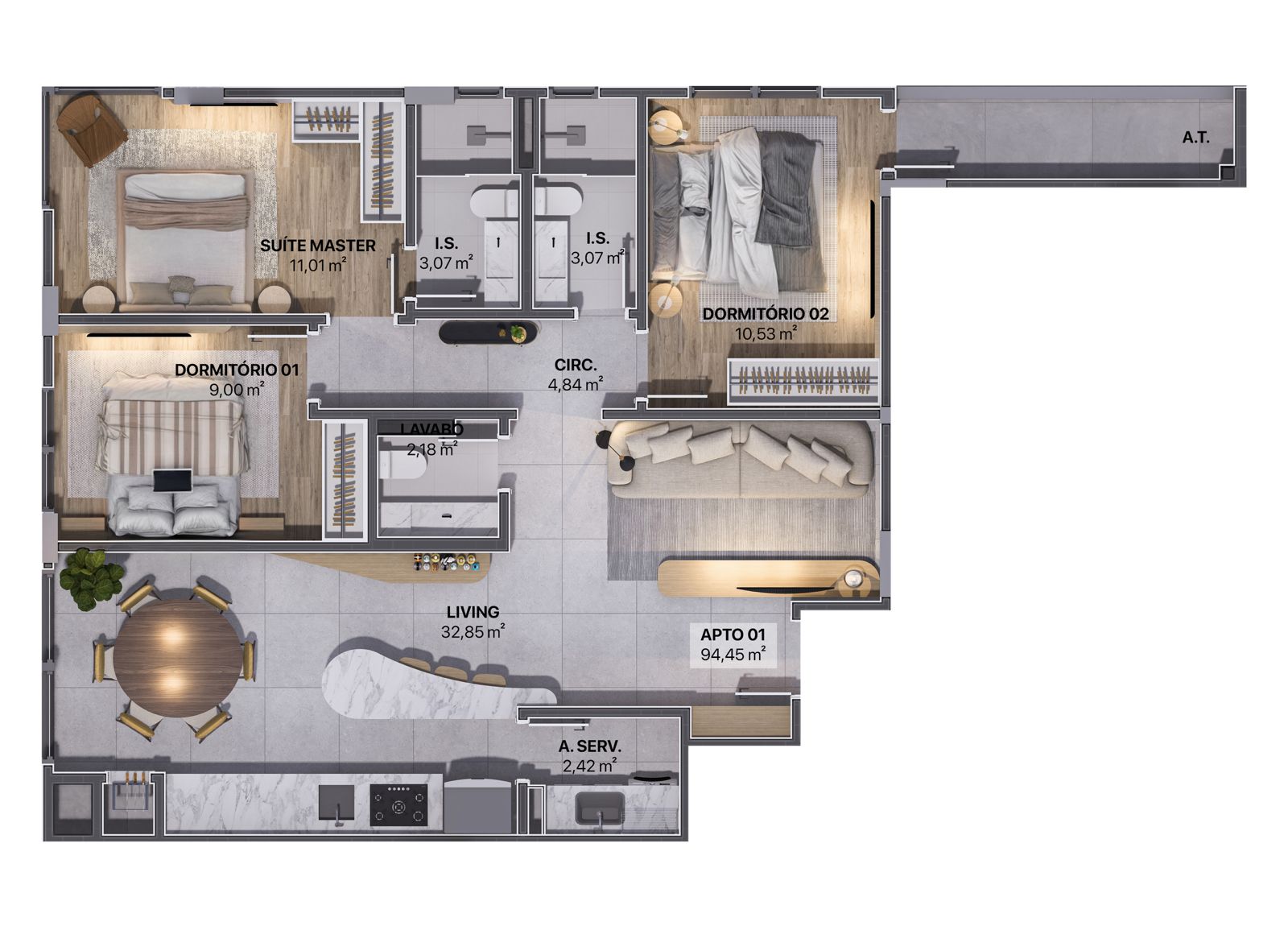 Planta 3 de Carmel By The Sea