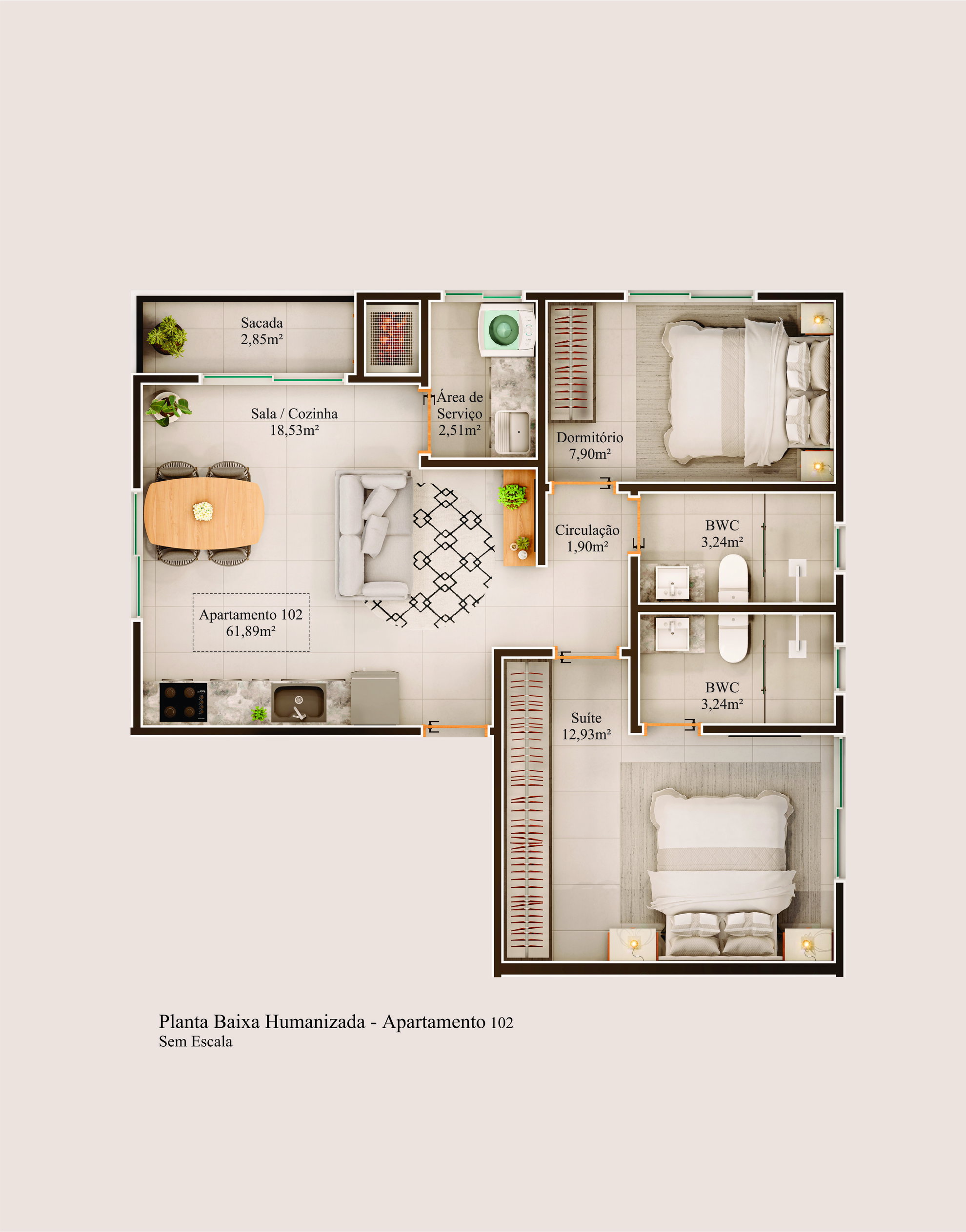 Planta 11 de Central Residence