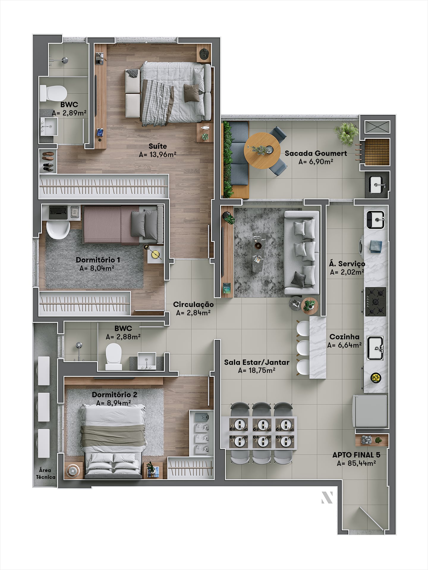 Planta 9 de Maggiore