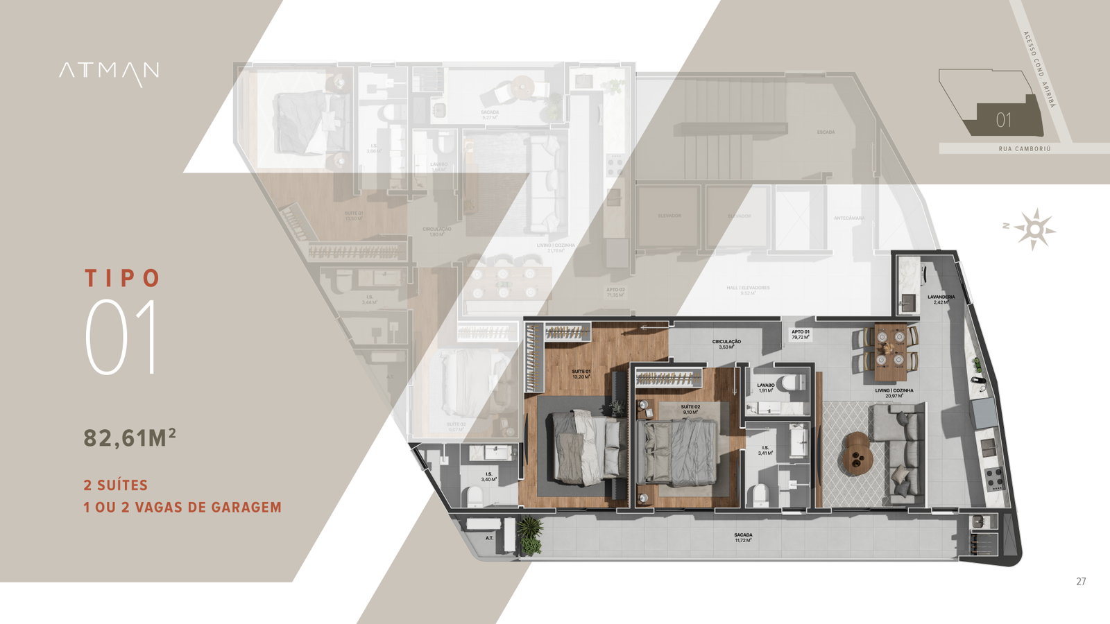 Planta 2 de Residencial Atman