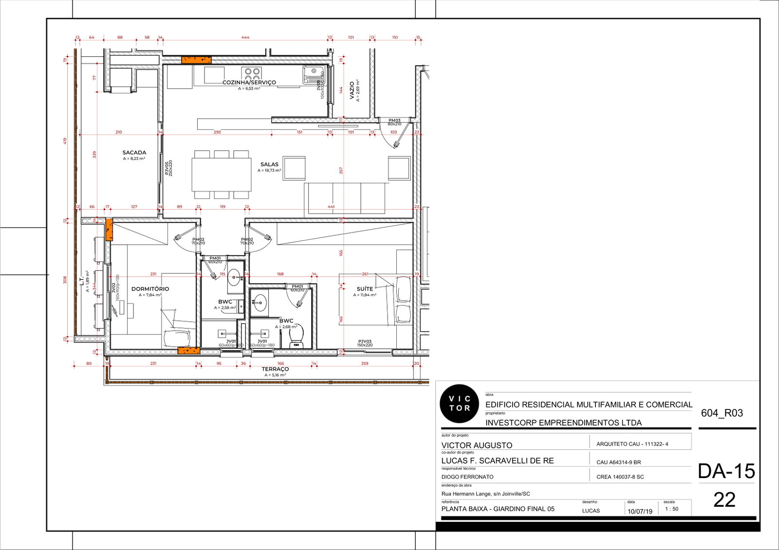 Planta 44 de Costa Club
