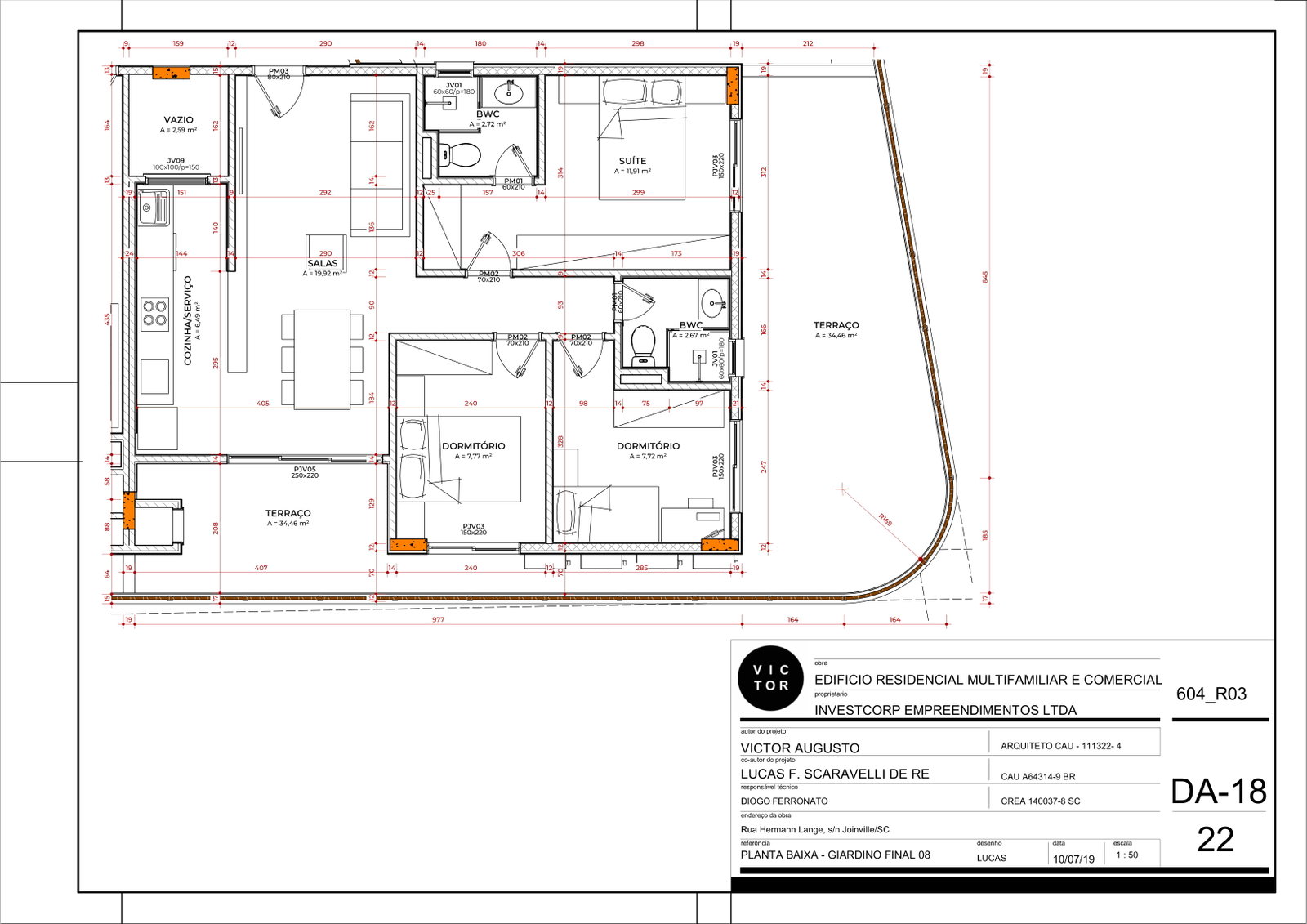 Planta 47 de Costa Club