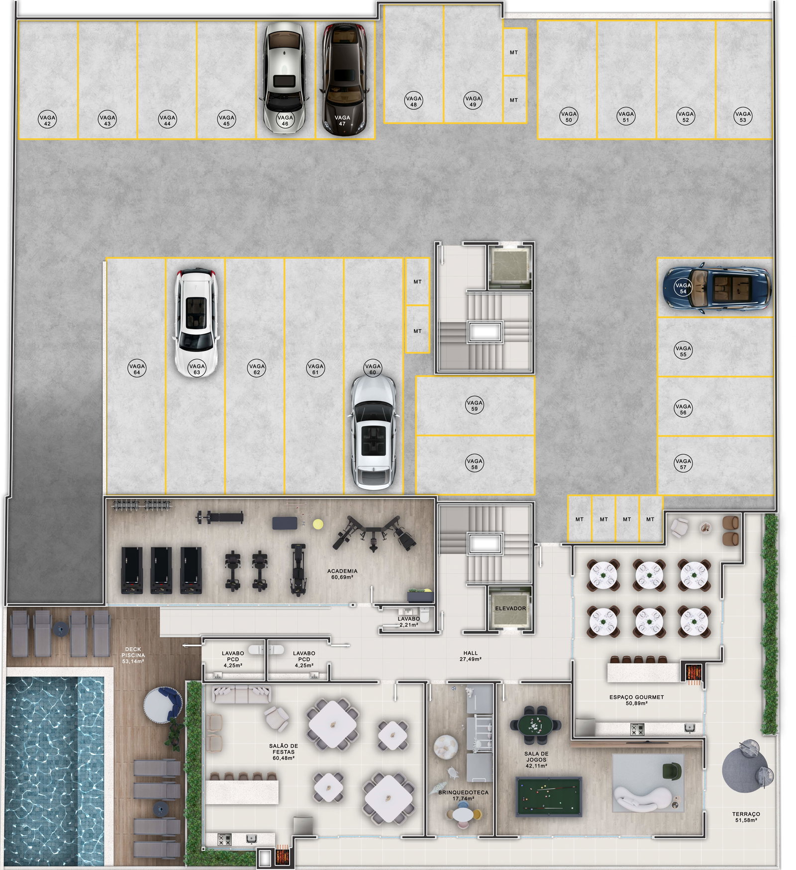 Planta 1 de Otelo Residence