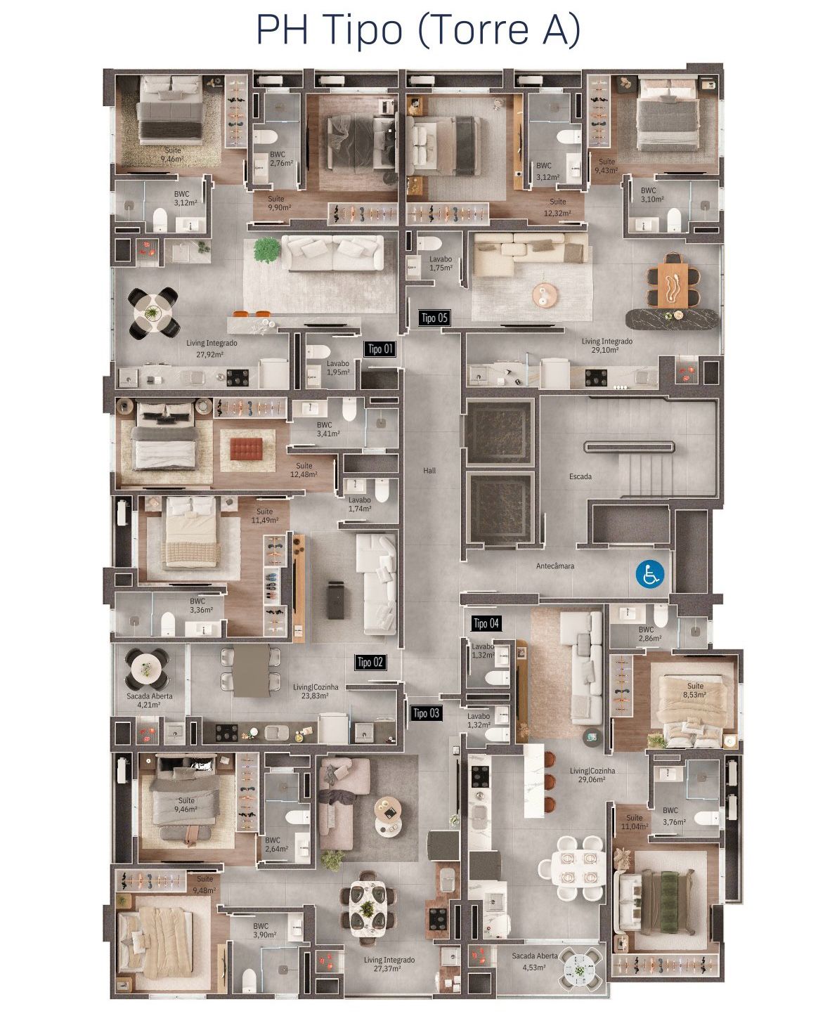 Planta 5 de Urban Diamond