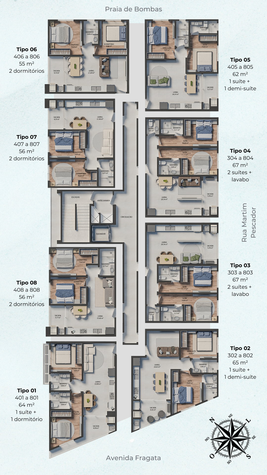 Planta 1 de Alpha Residence
