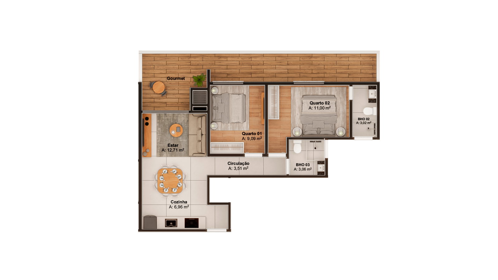Planta 18 de Arboretto Home Spa
