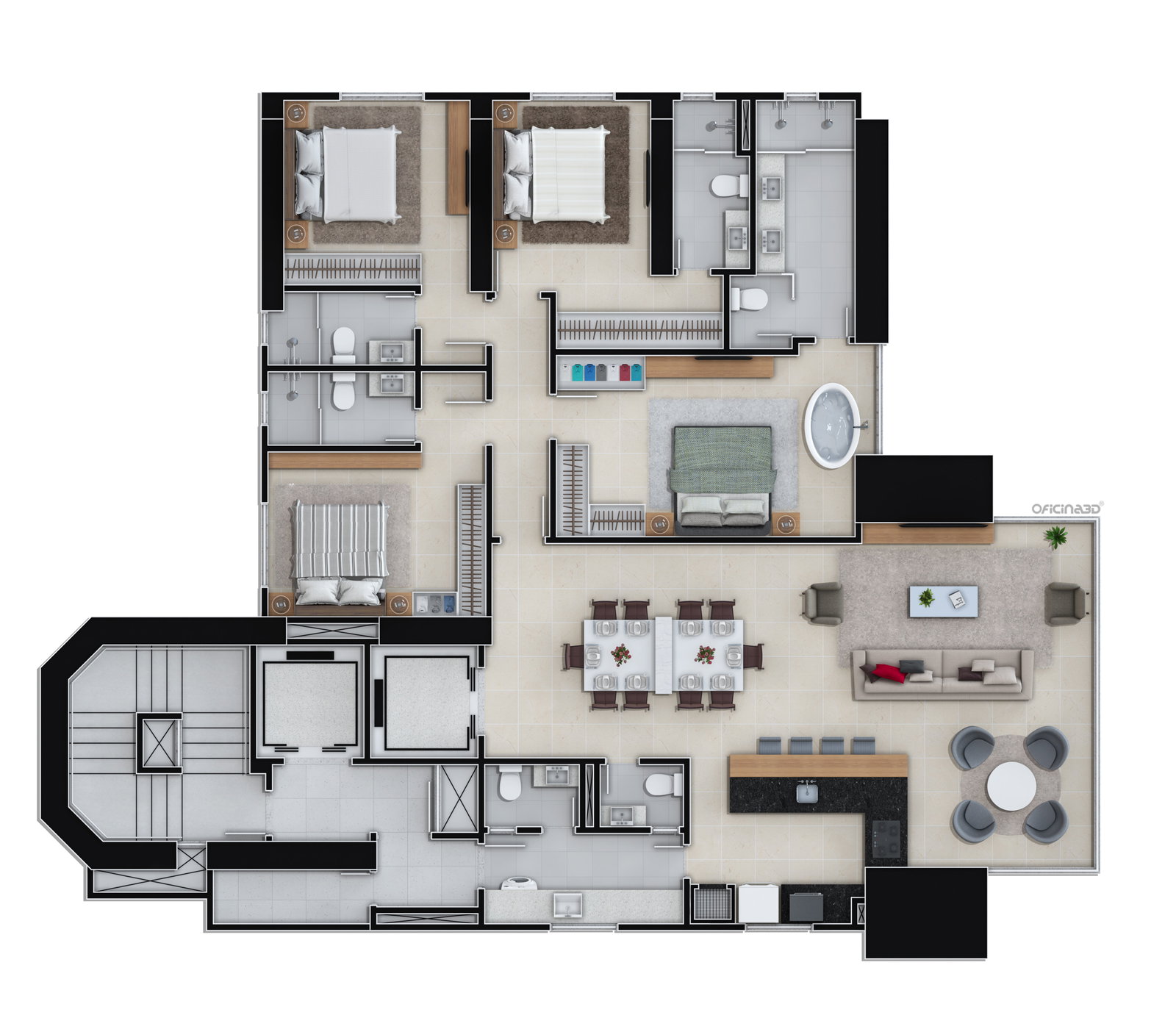 Planta 1 de Ocean Breeze