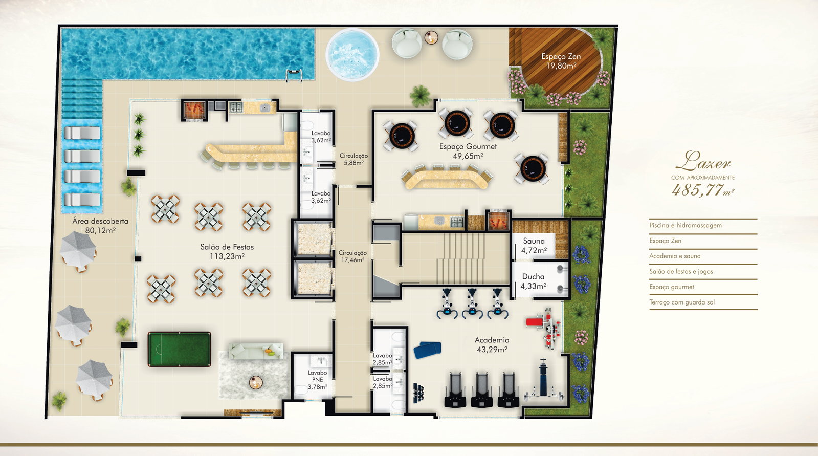 Planta 1 de Marina View