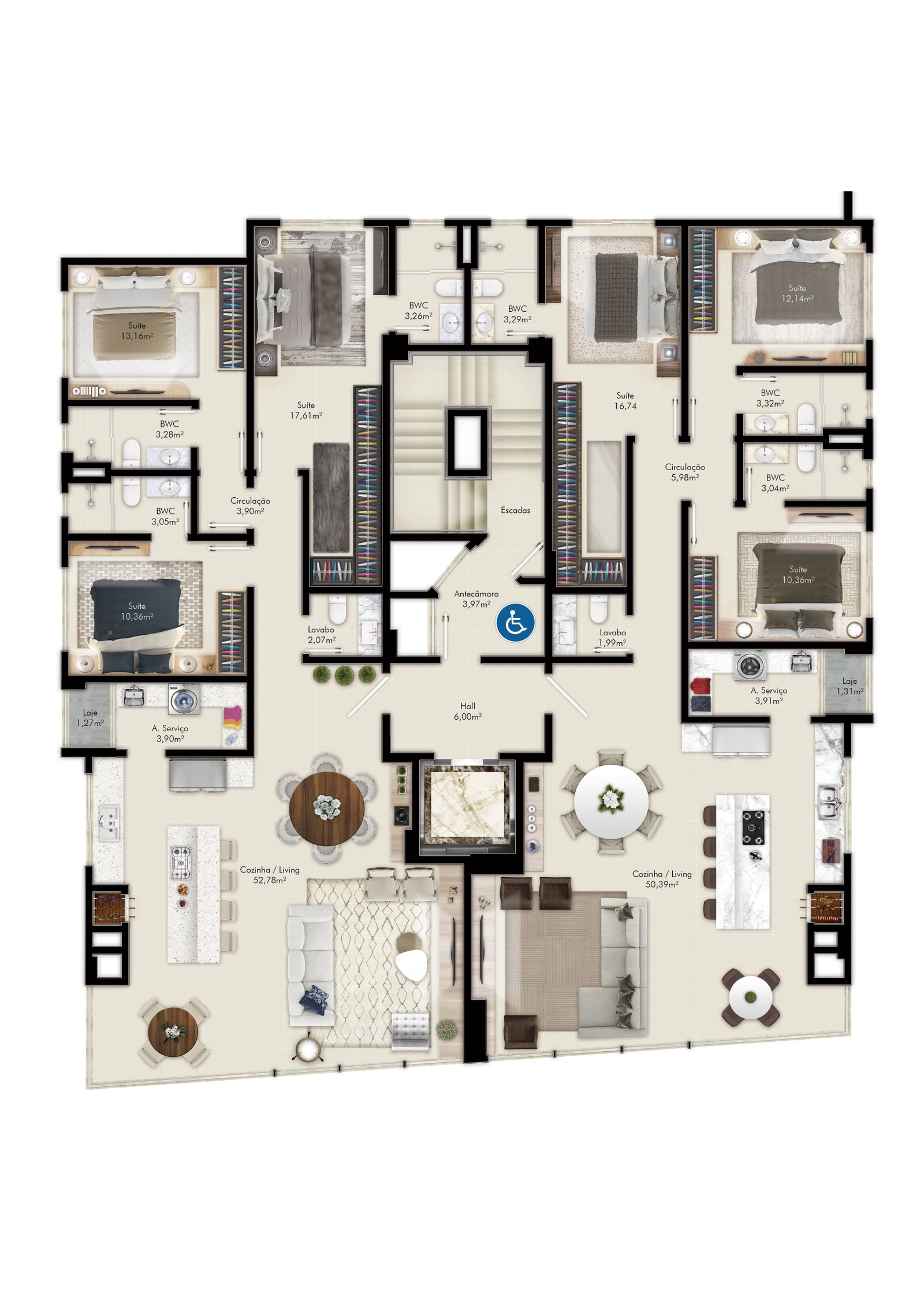 Planta 1 de Riverside