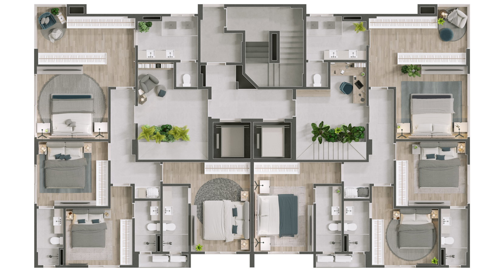 Planta 4 de Barra Residence