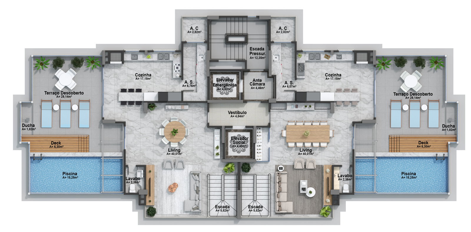 Planta 4 de Riomaggiore Residenze