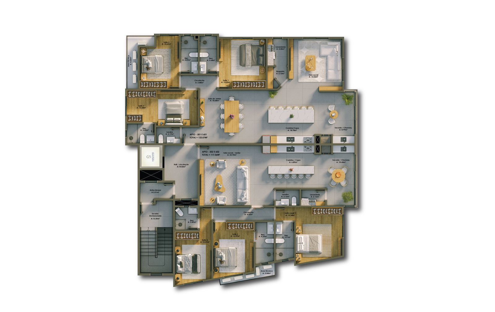 Planta 3 de Celebration Residence