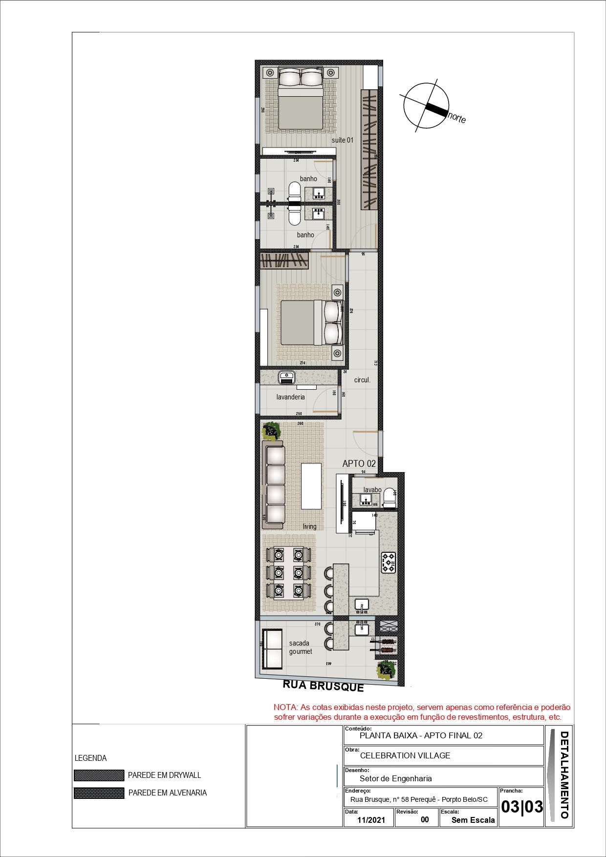 Planta Final 02 do Celebration Village
