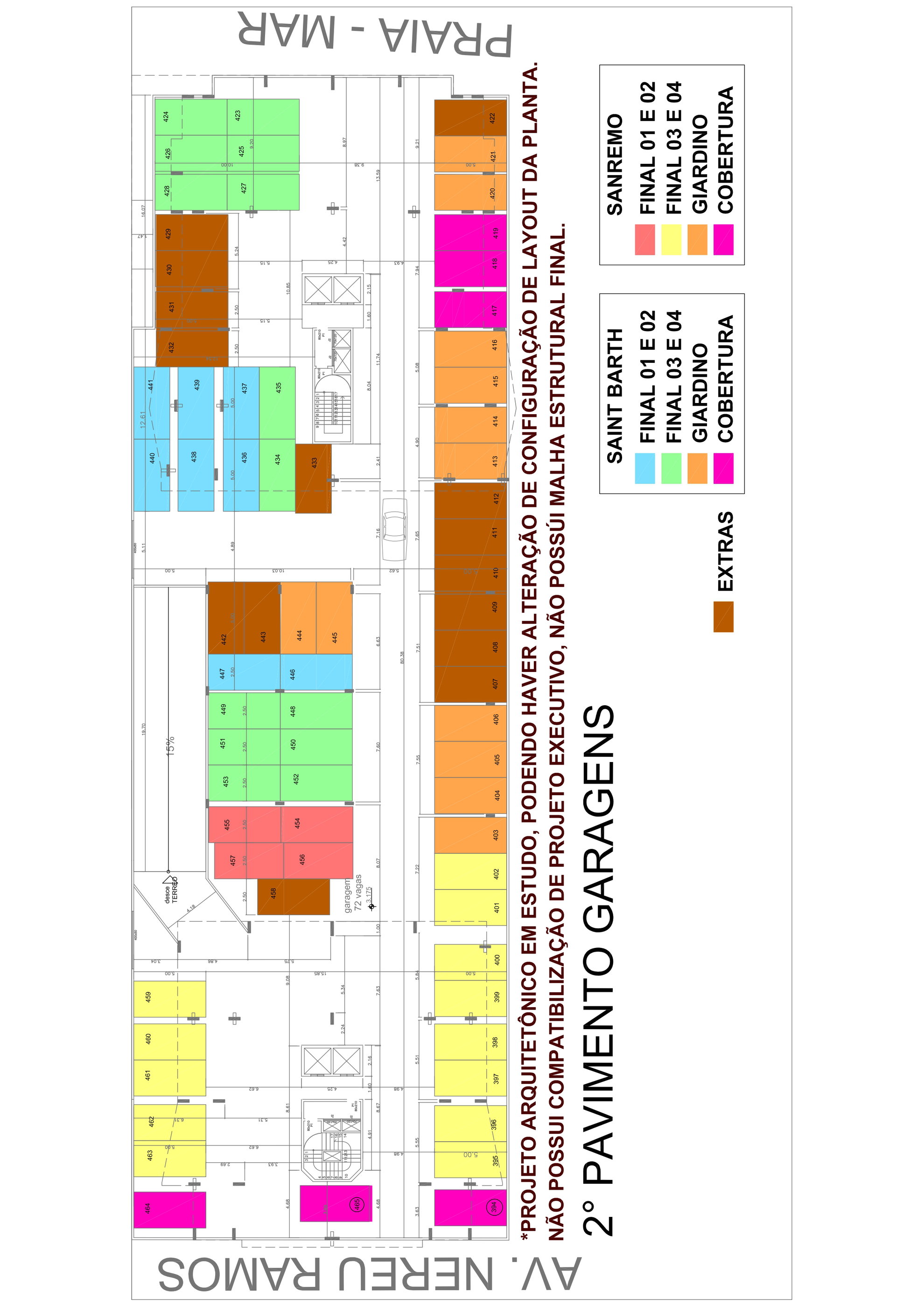Planta 1 de Al Mare Beach Front - Fase 1