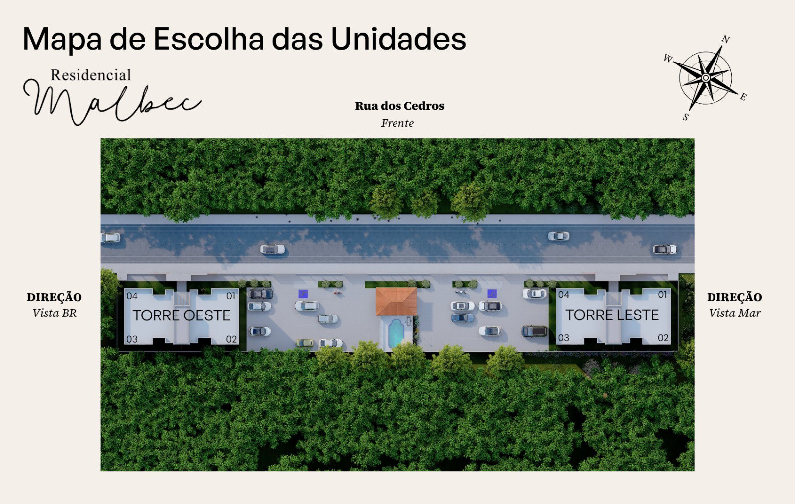 Planta 1 de Residencial Malbec