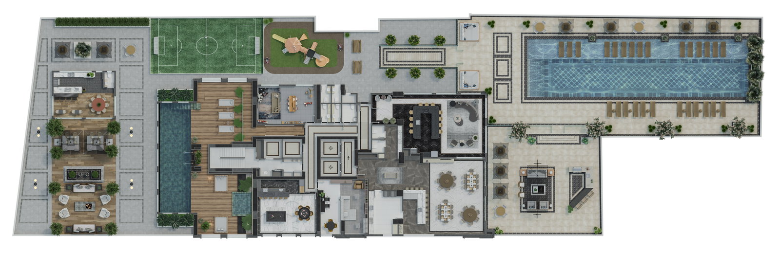 Planta Lazer · Rooftop do L'Atelier