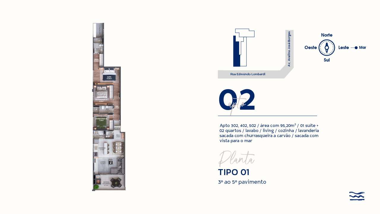 Planta 5 de Brisa Residence