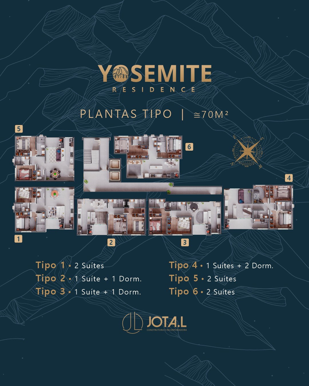 Planta 3 de Yosemite Residence