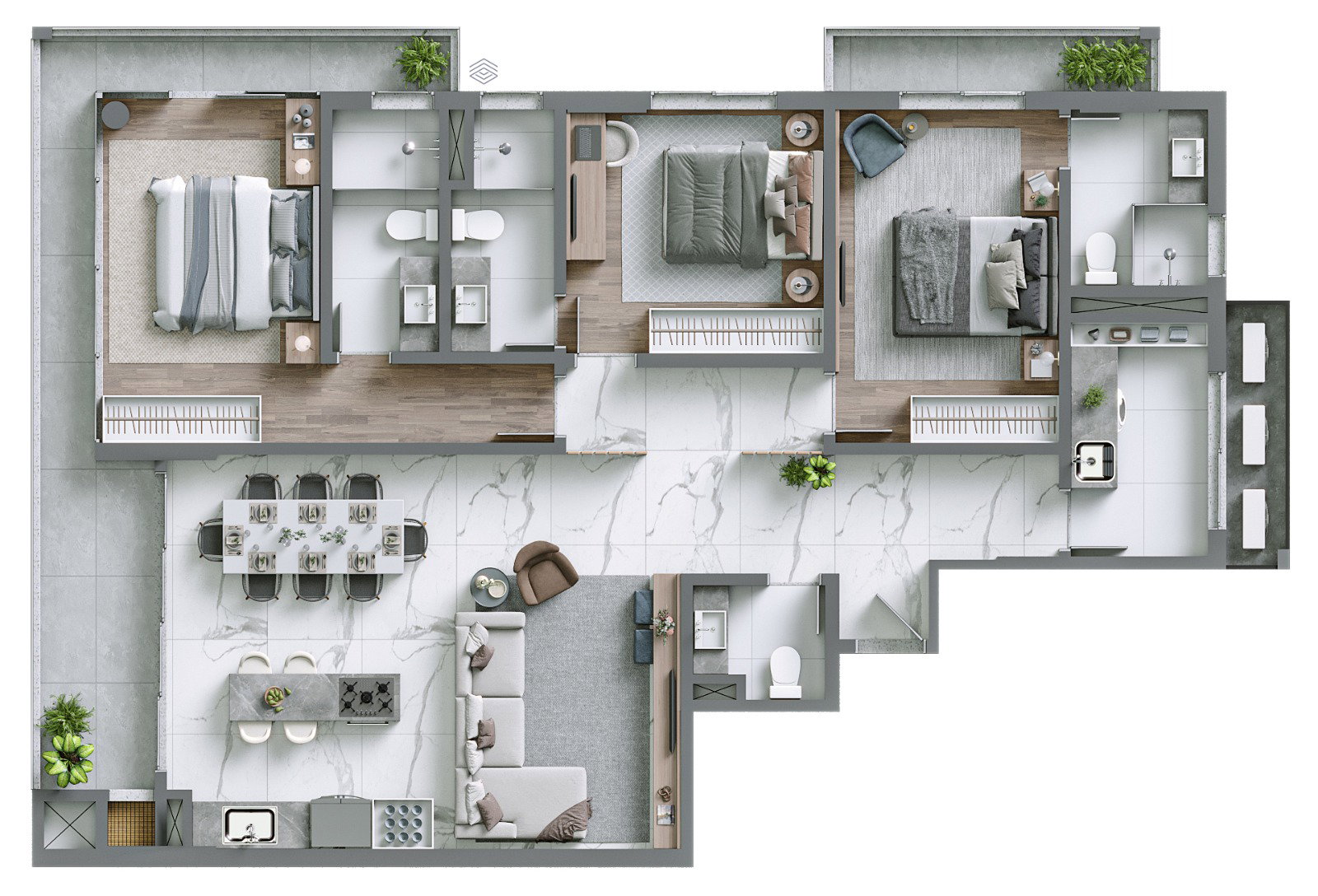 Planta 6 de Serena