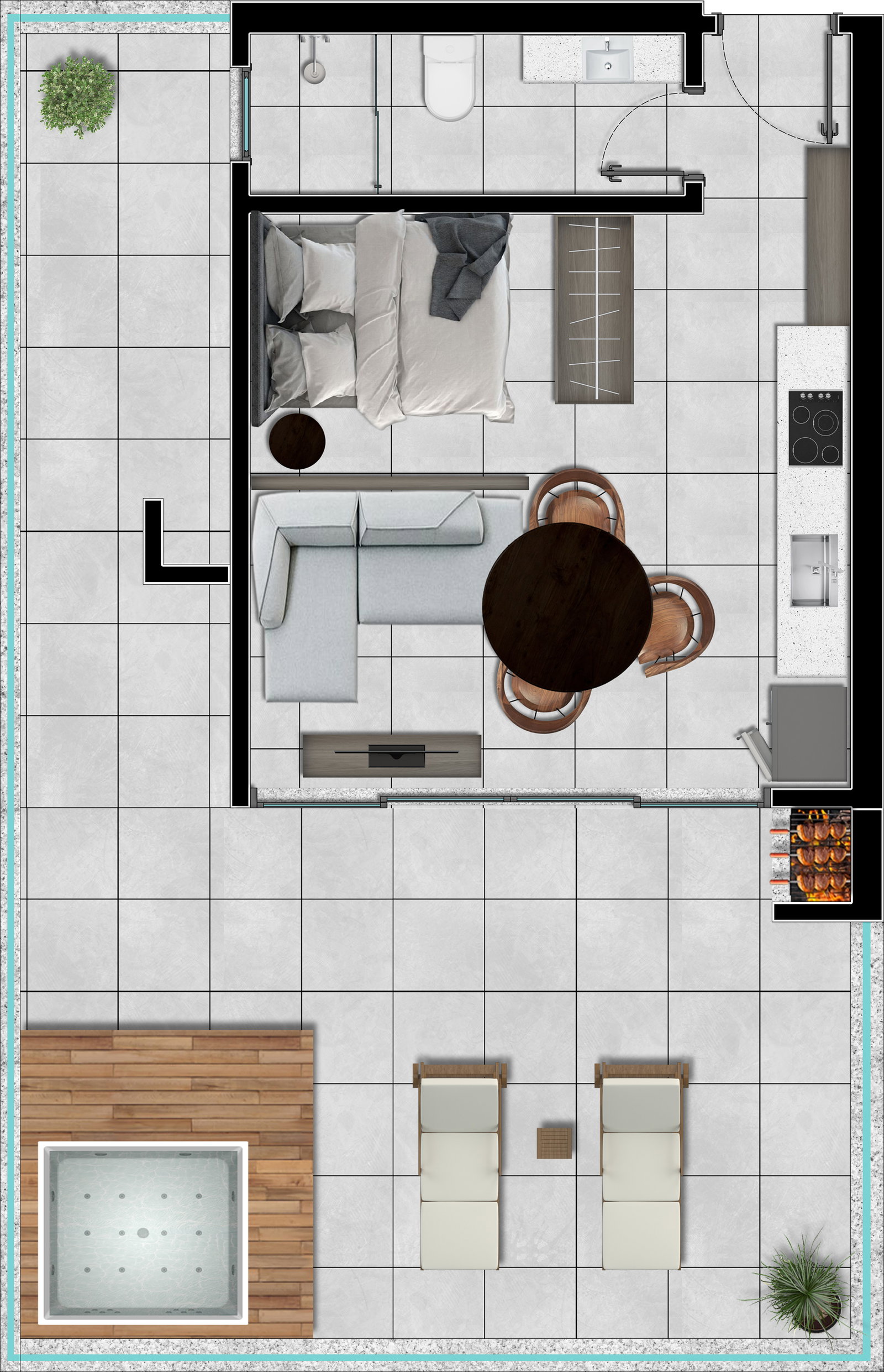 Planta 19 de Atlantis Home Club