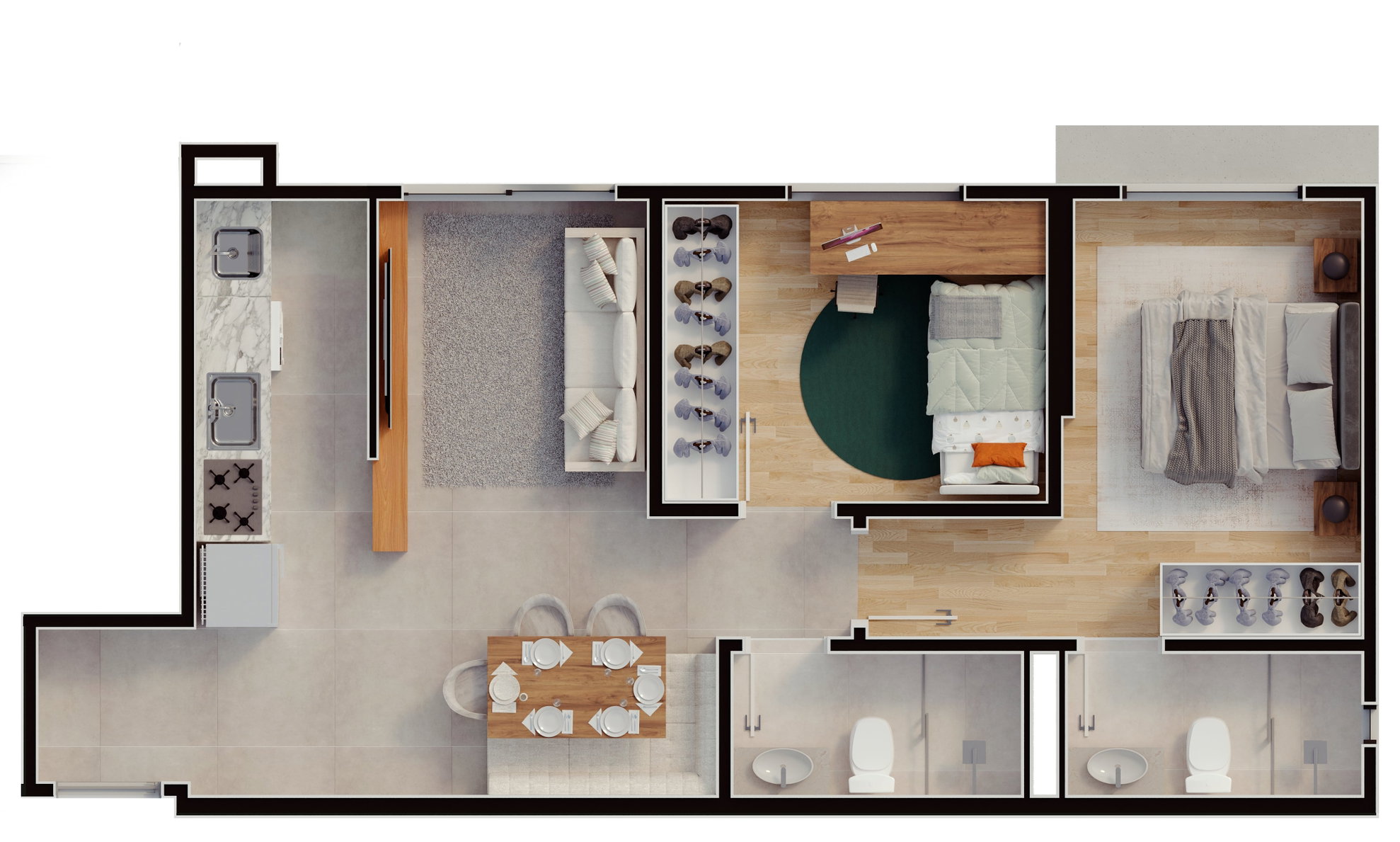 Planta 7 de Tajahy Residence