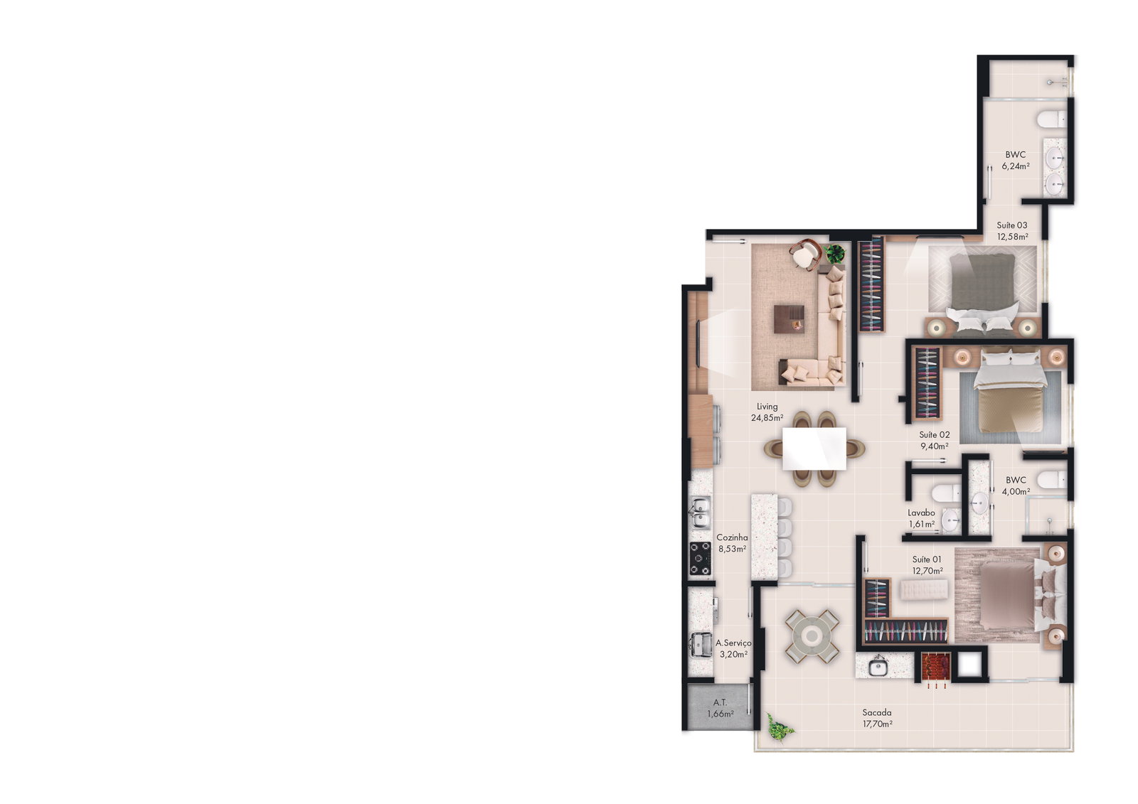 Planta 5 de Portal 246 Residence