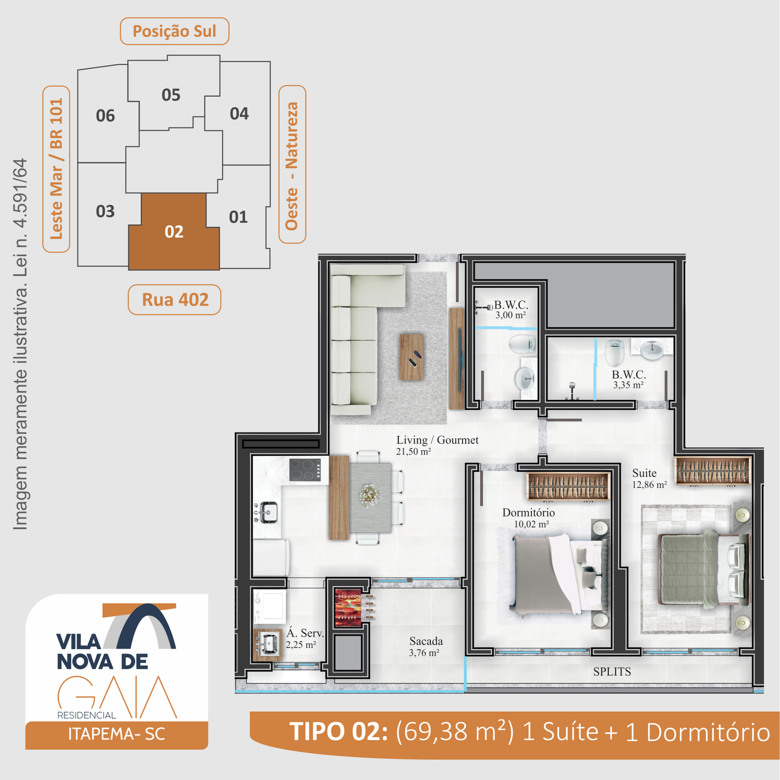 Planta 3 de Vila Nova de Gaia