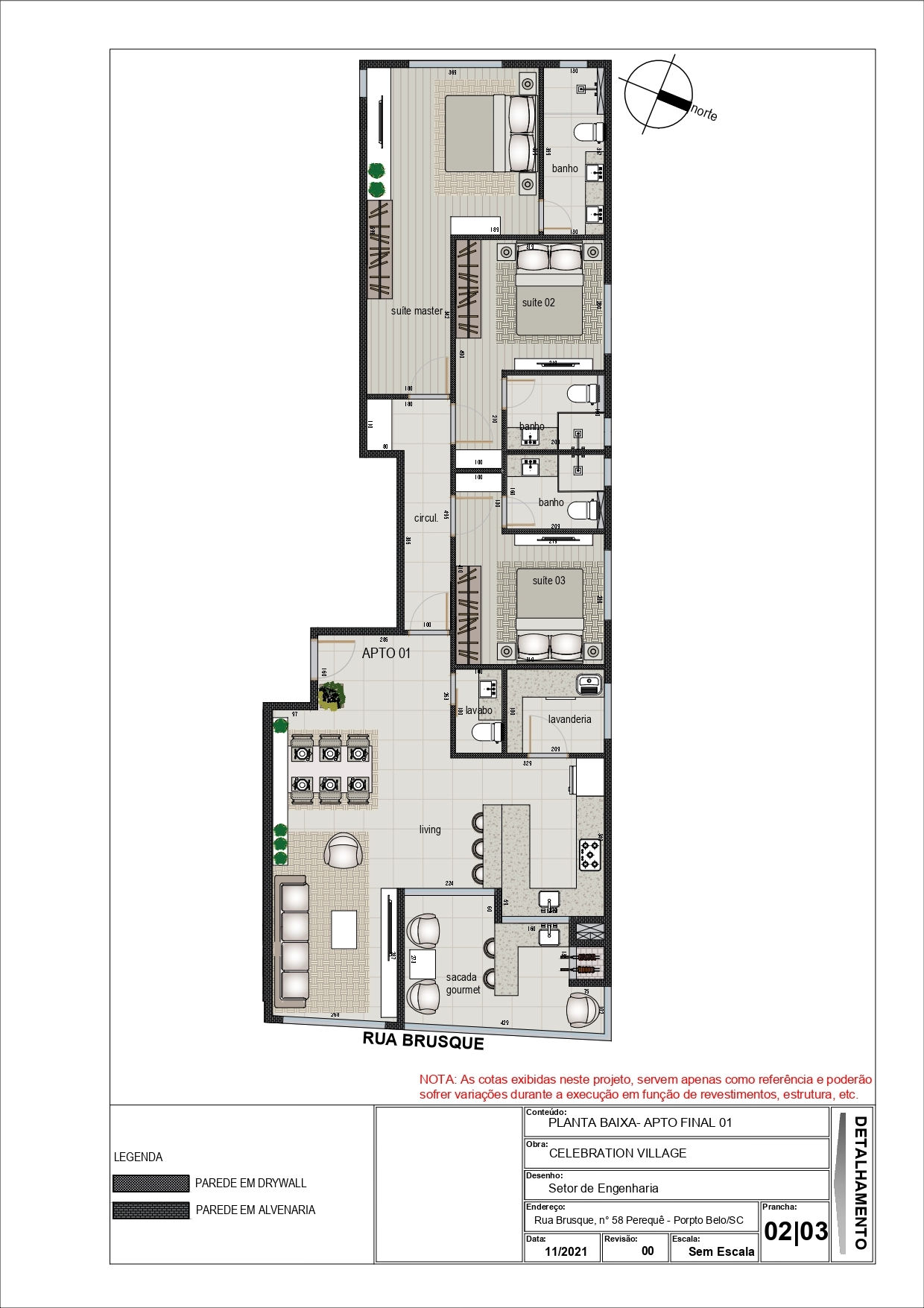 Planta Final 01 do Celebration Village