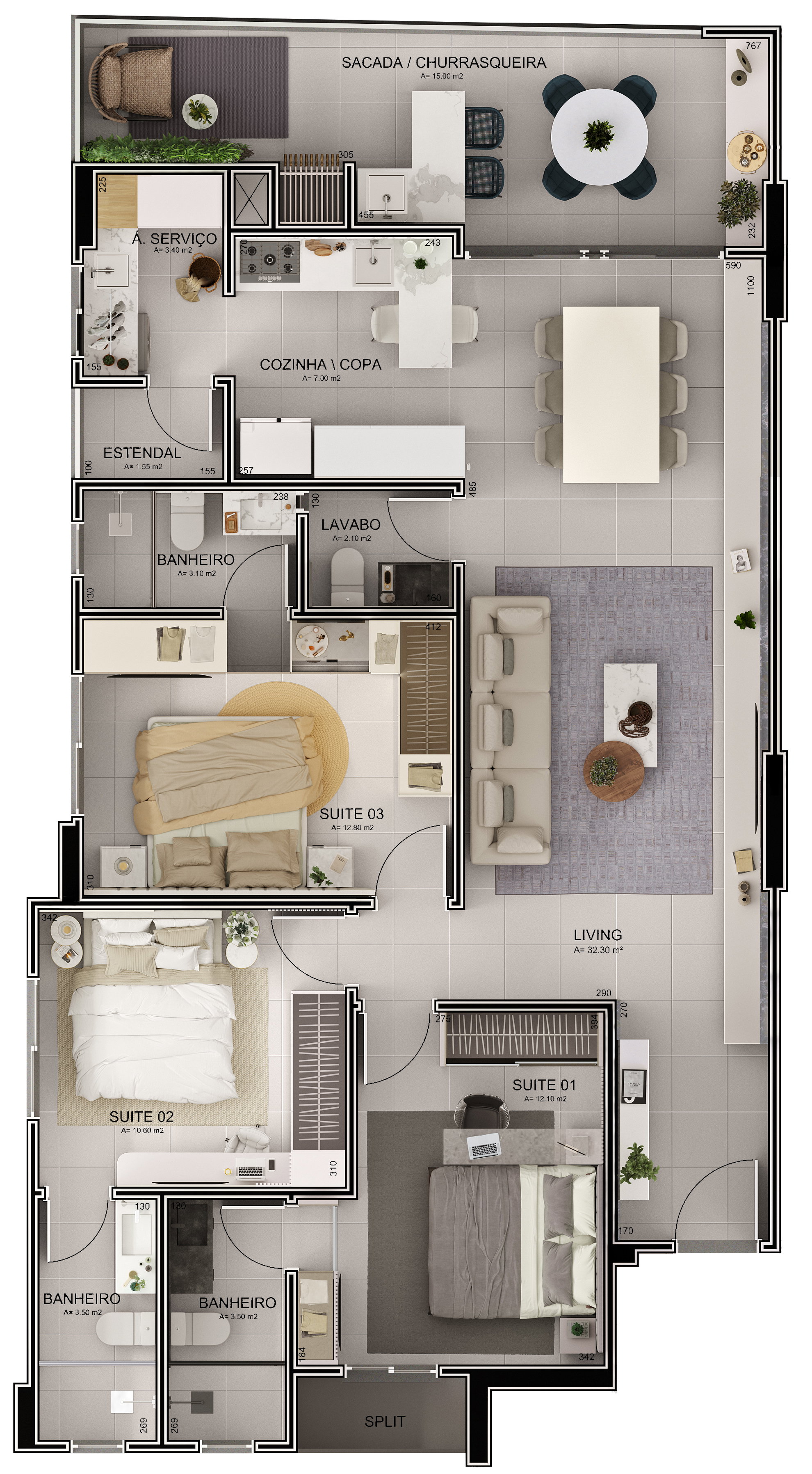 Planta 4 de Residencial Belize