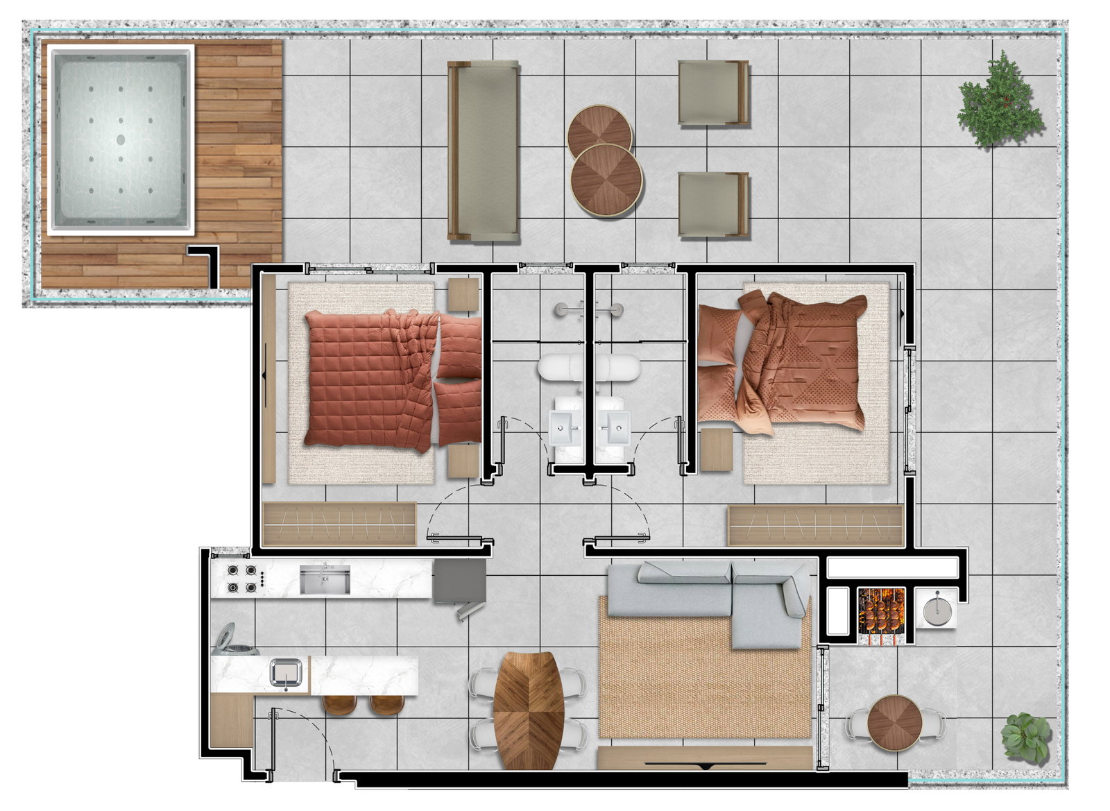 Planta 14 de Atlantis Home Club