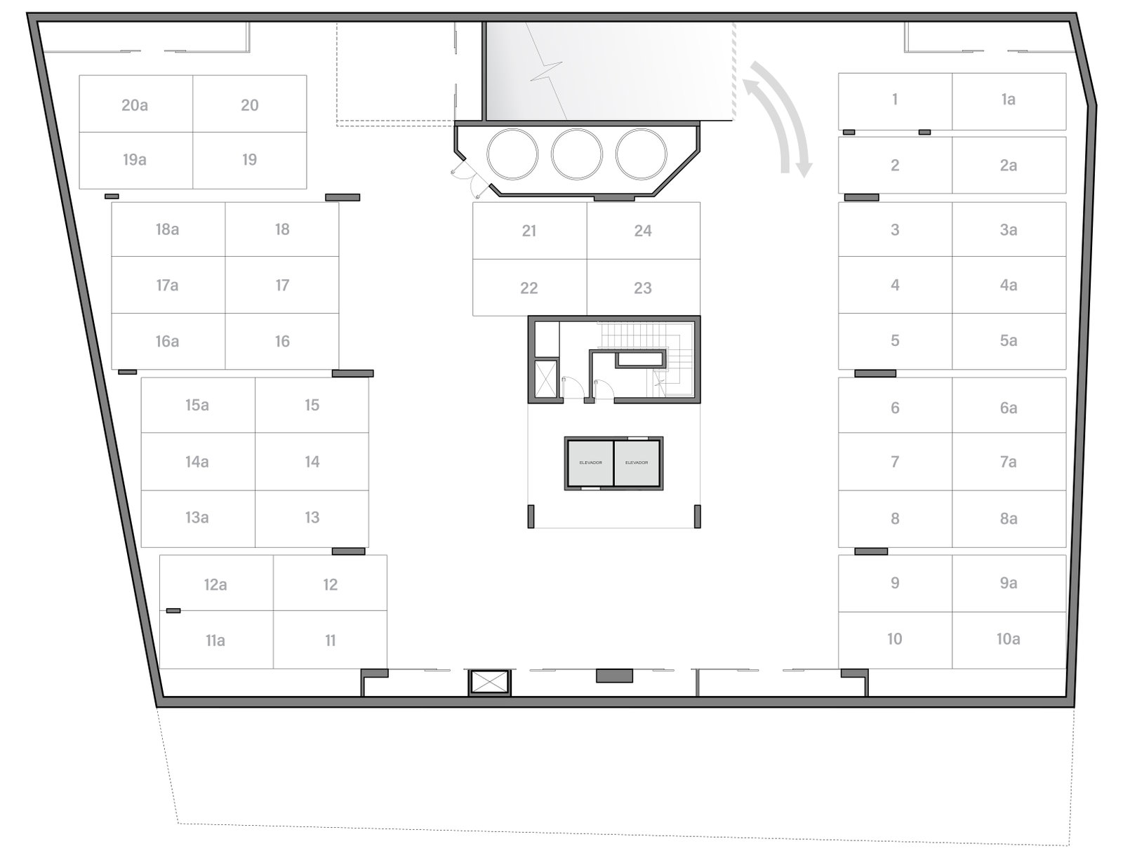 Planta 4 de Residencial San Thiago