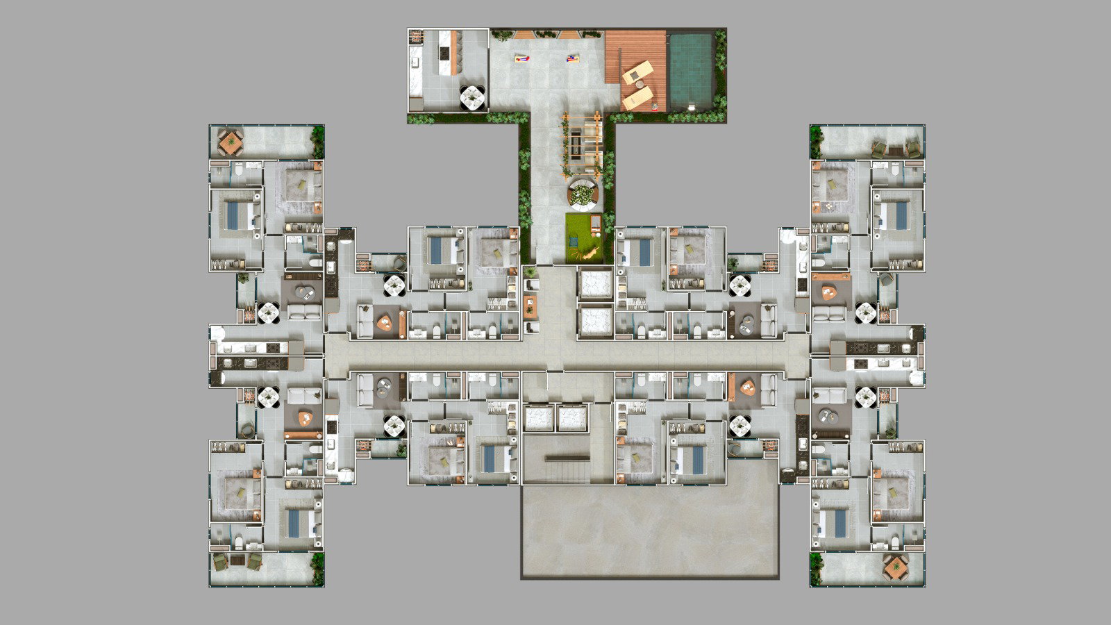 Planta 3 de Ozzy Residence