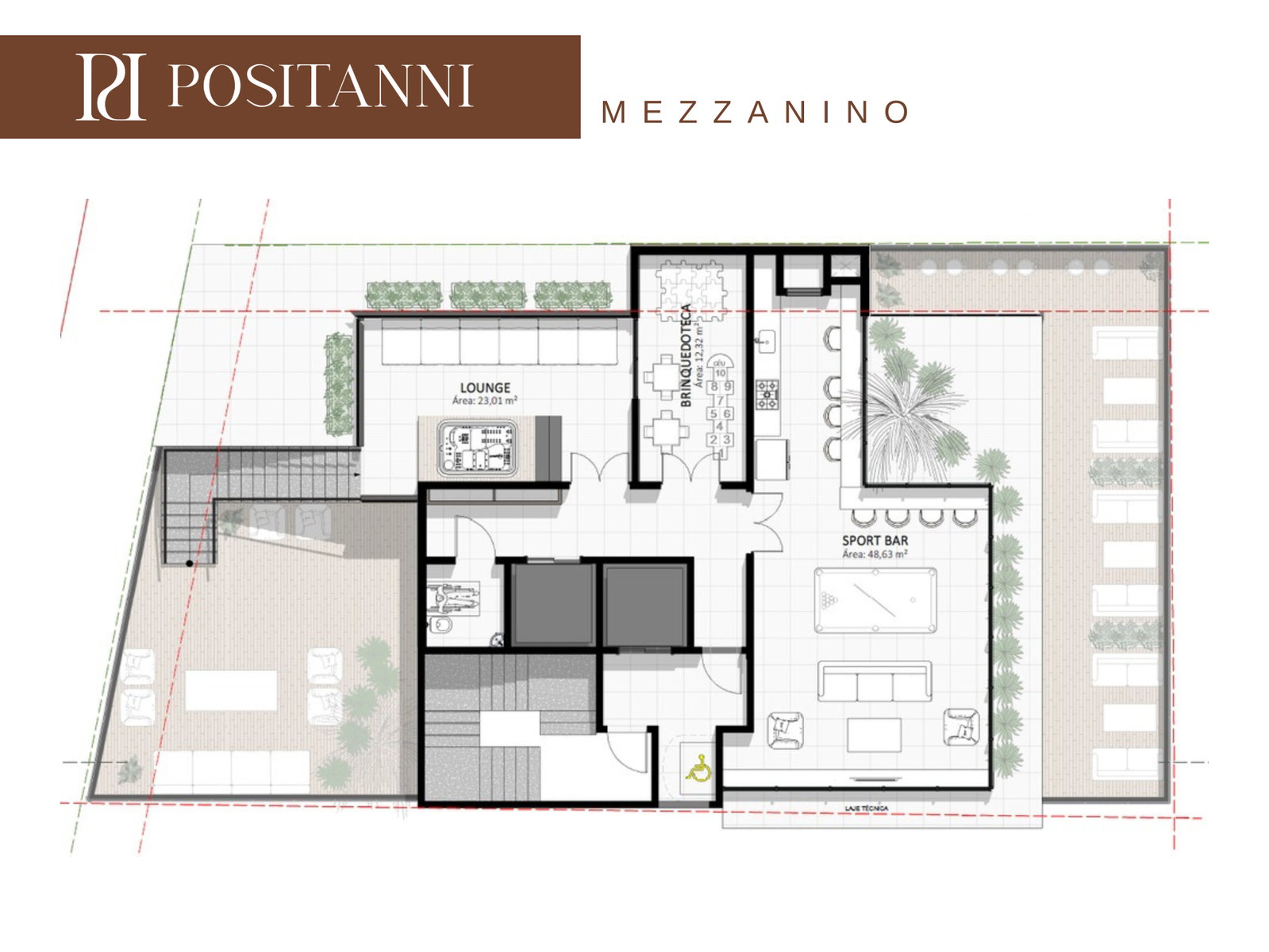 Planta 3 de Positanni