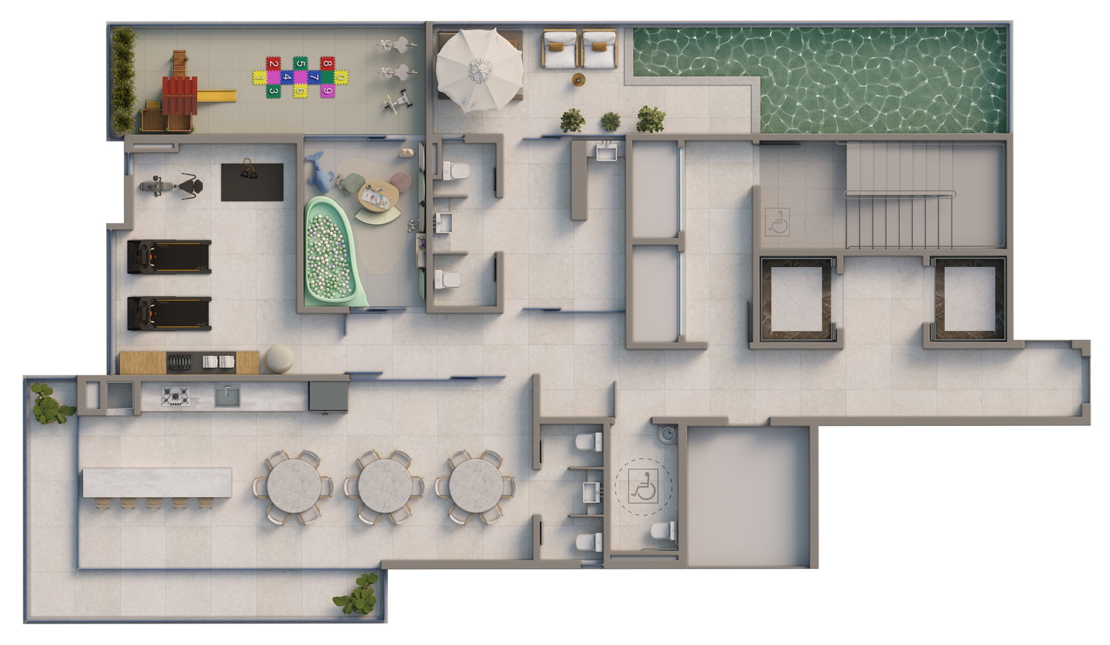 Planta 3 de Residencial Ecko