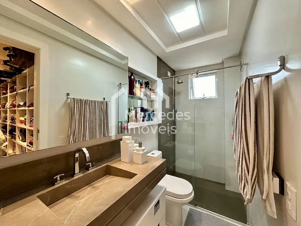 Foto 13 de Apartamento mobiliado com 1 suíte e 2 demi suites, à venda, 118 m² - Praia Brava - Itajaí/SC