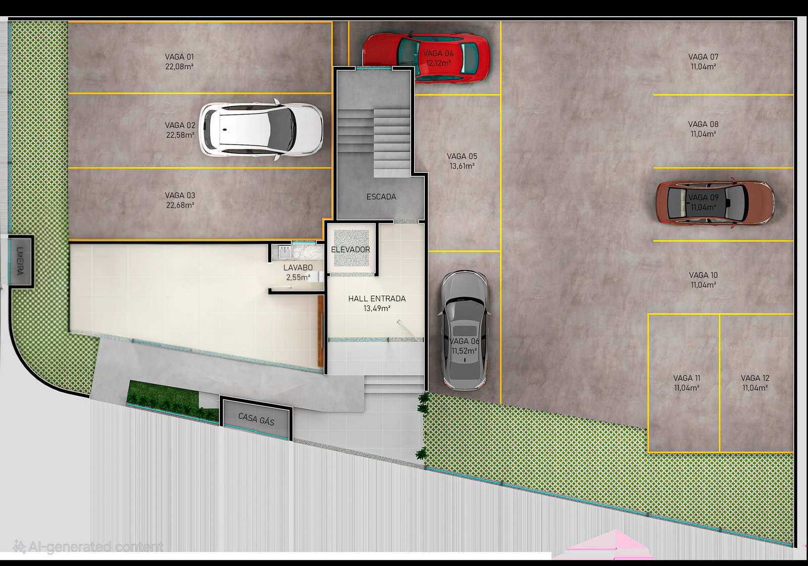 Planta 4 de Residencial Da Vinci