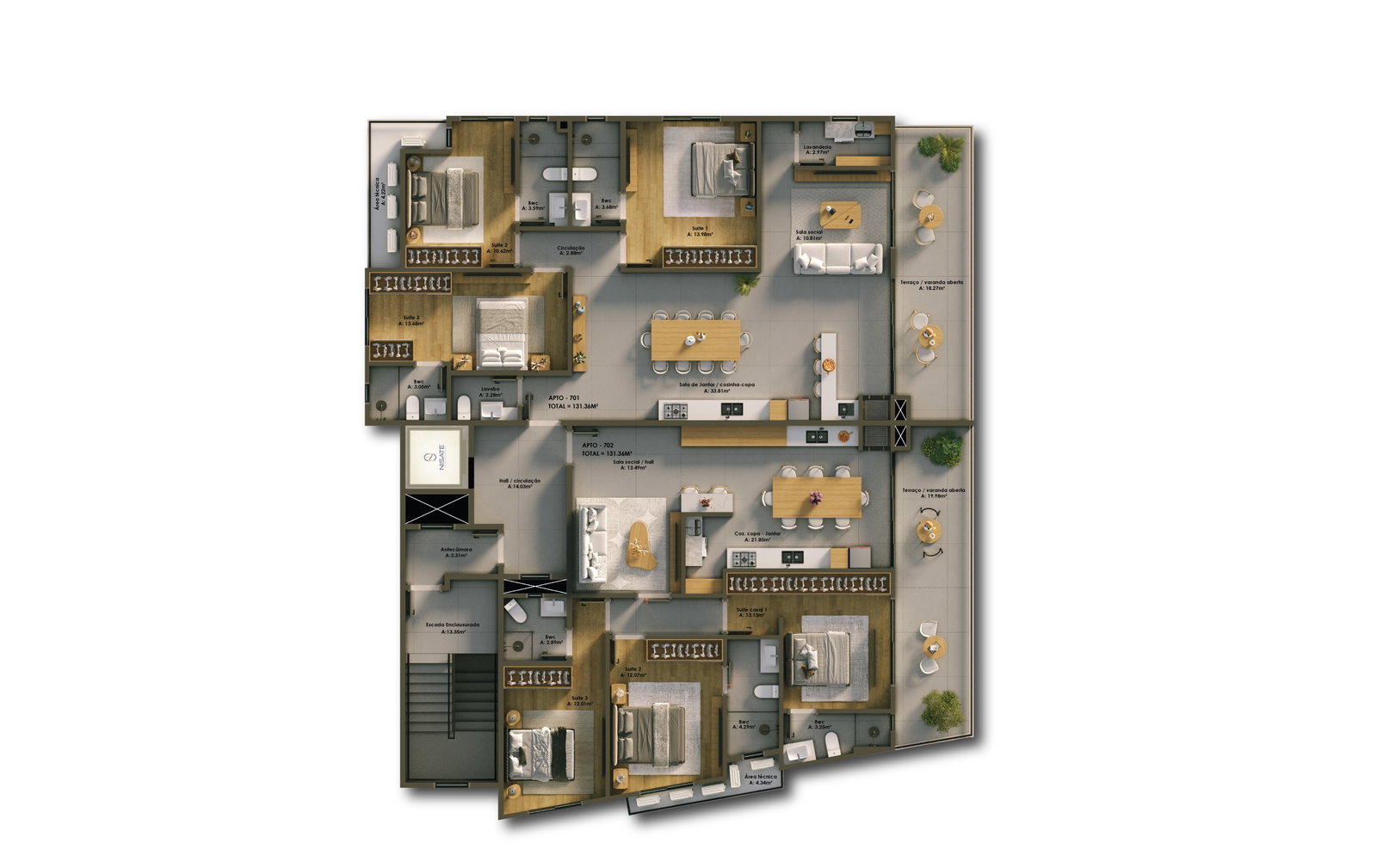 Planta 4 de Celebration Residence